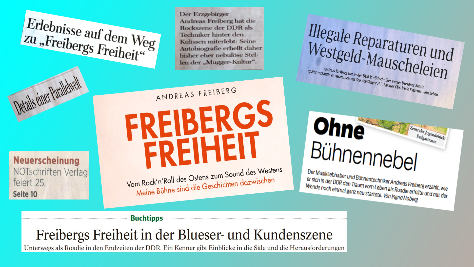 Buchcover „Freibergs Freiheit“ von Andreas Freiberg