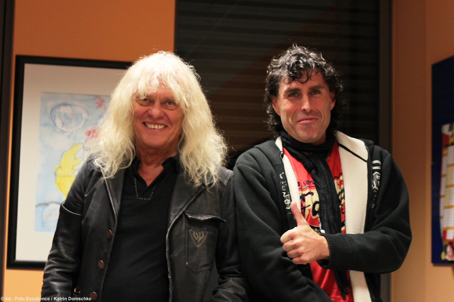 Andreas Freiberg mit Janos Kobor (Omega)