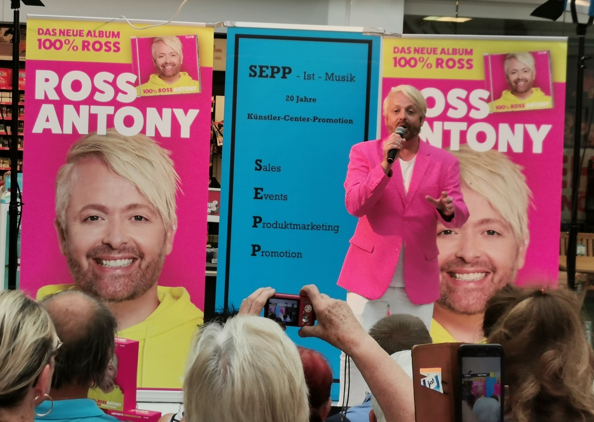 Ross Antony – Auftritt & Album-Promotion „100% Ross“